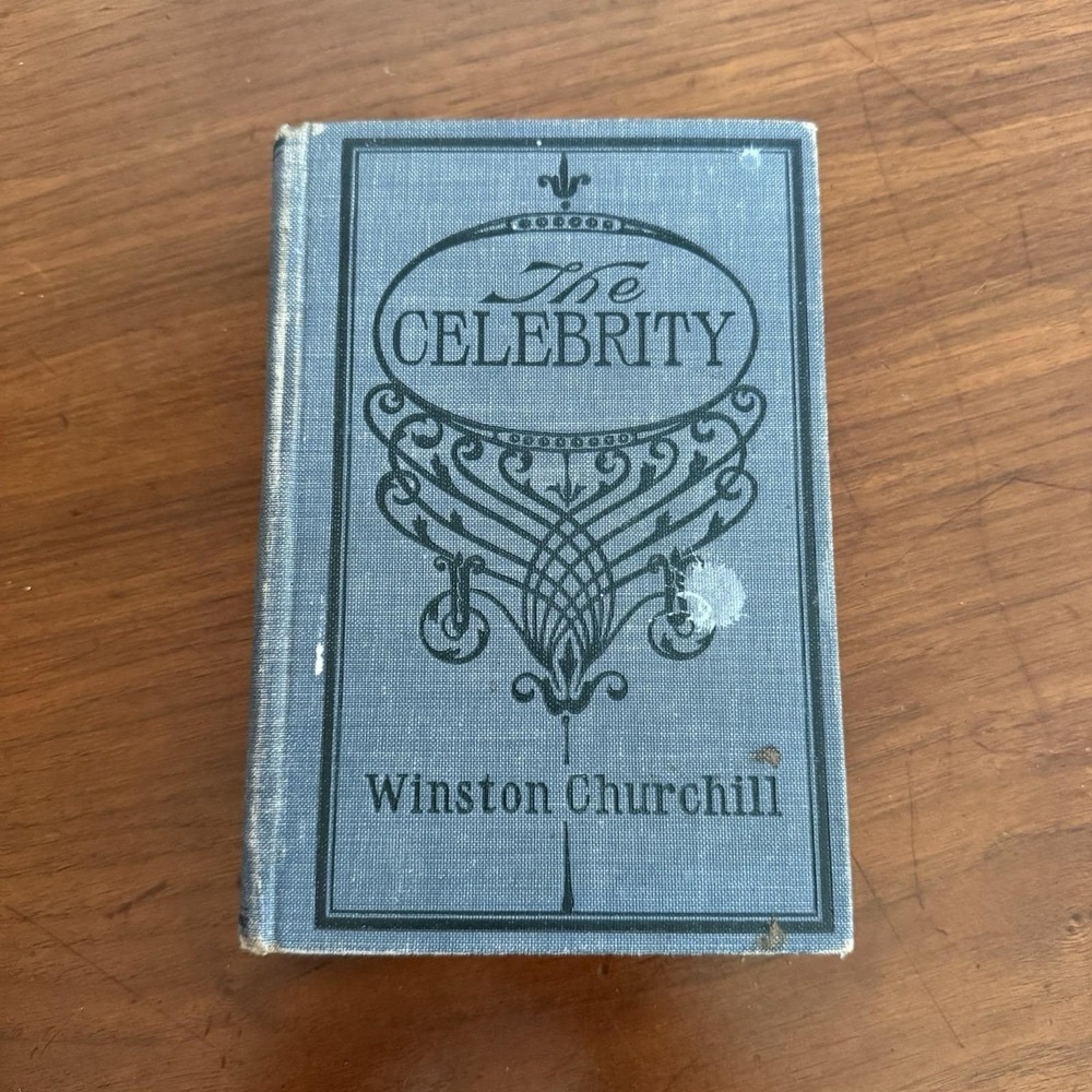 Antique 1905 The Celebrity by Winston Churchill Hardcover Macmillan Special Ed